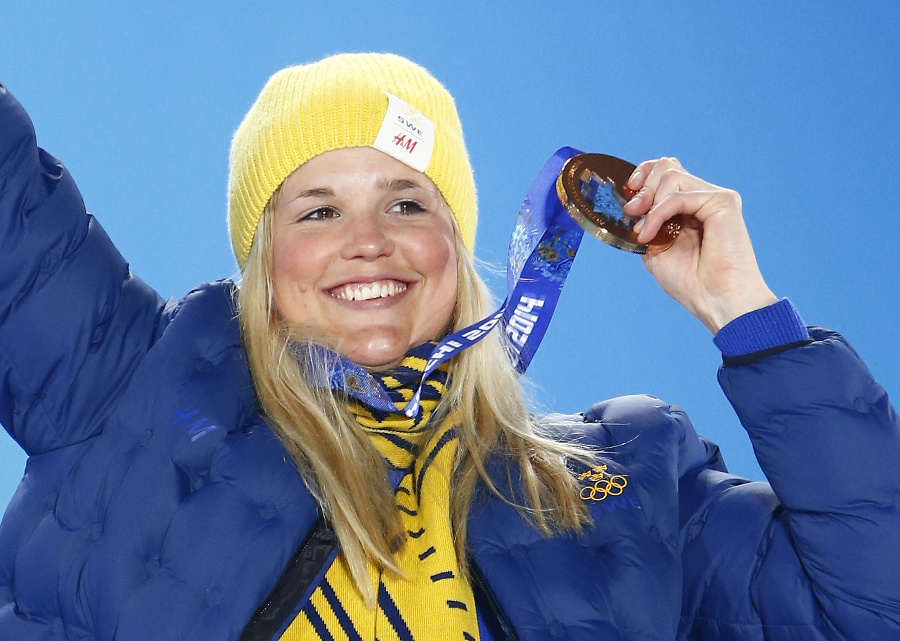 Anna Holmlundová s olympijskom