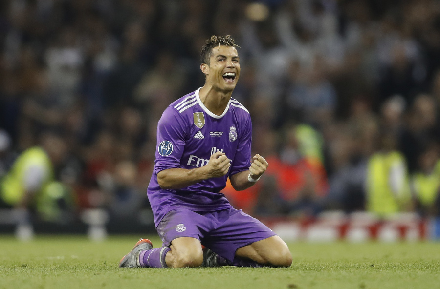 Cristiano Ronaldo s melírom,