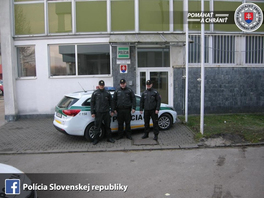 Na záchrane policajti sa