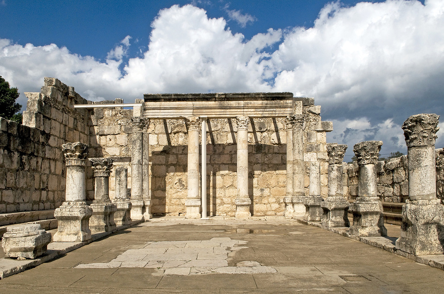 Synagóga v Kafarnaume.