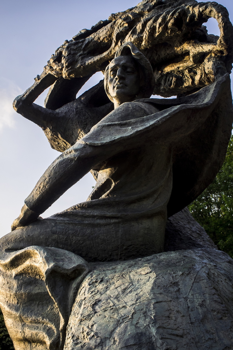 Monument poľského pianistu vo