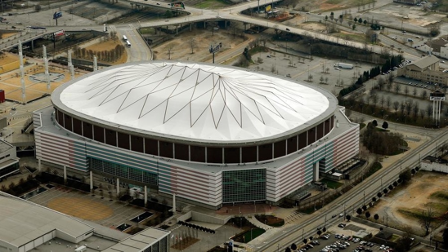Georgia Dome v časoch