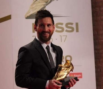 Lionel Messi so zlatou