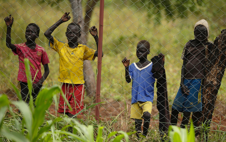 Deti v africkom utečeneckom