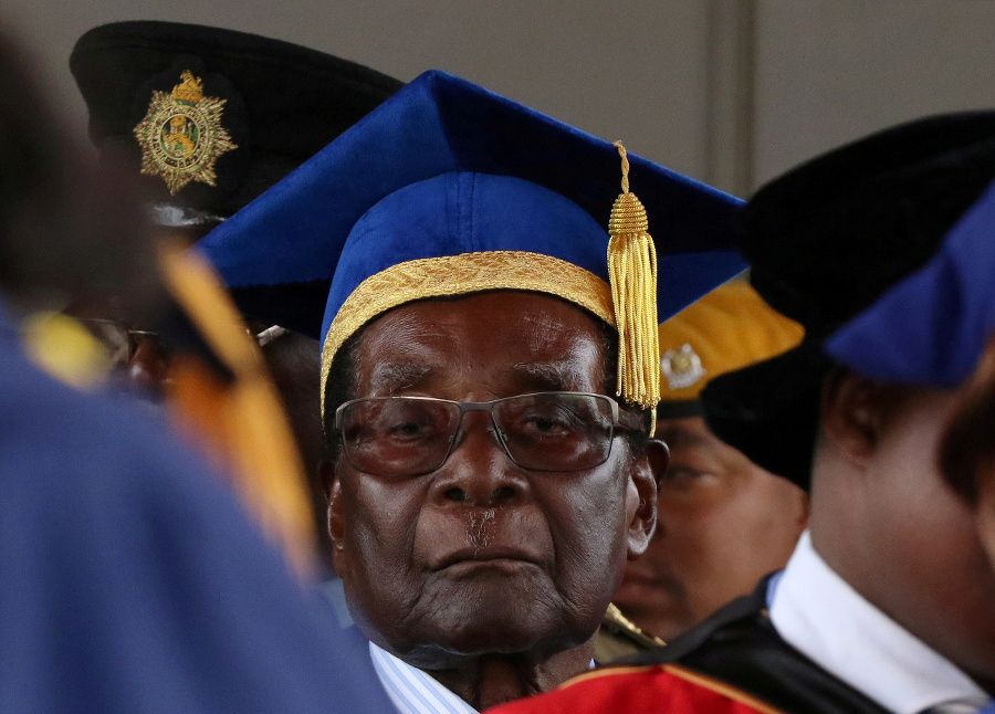 Zimbabwiansky prezident Robert Mugabe