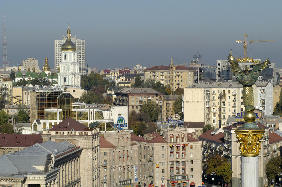 Pohľad na Kyjev