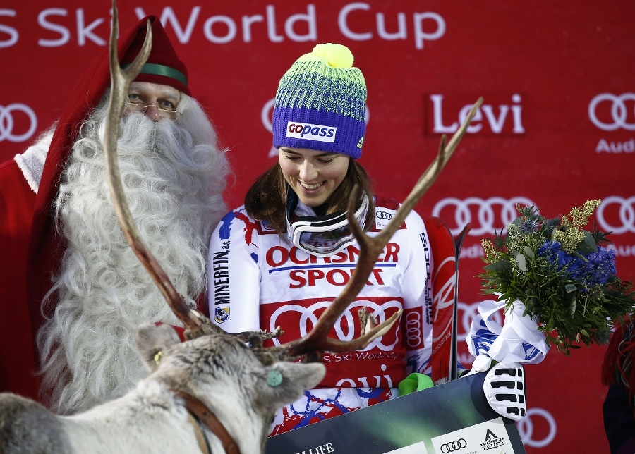 Slovenská lyžiarka Petra Vlhová