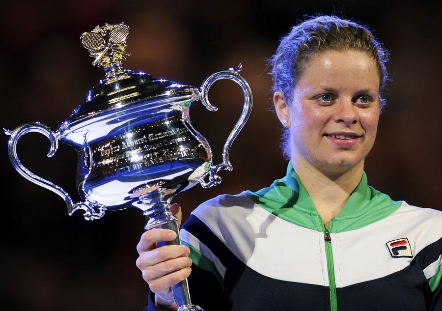 Belgická tenistka Kim Clijstersová