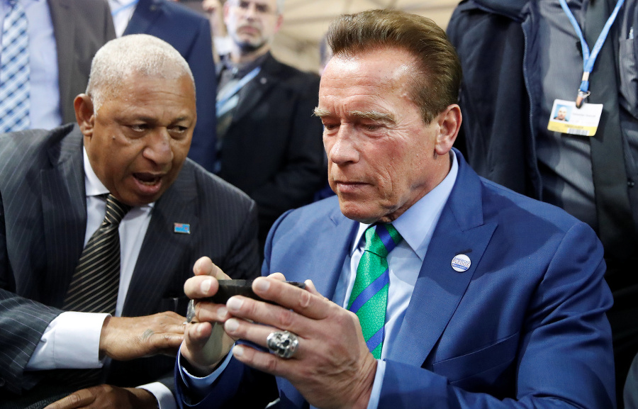 Schwarzenegger vystúpil v nedeľu