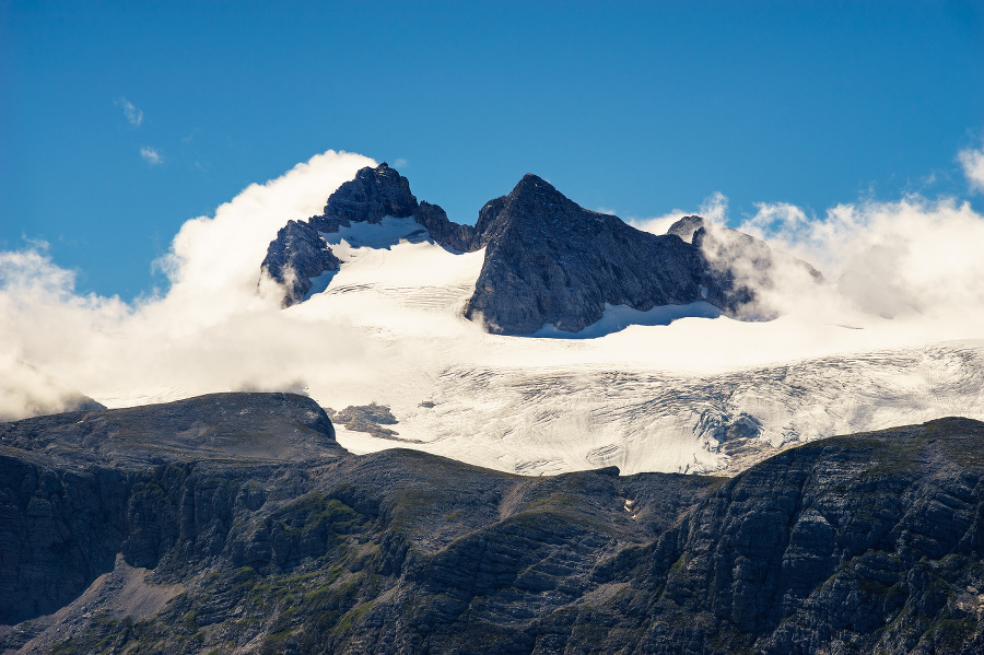 Peaks of Dachstein massif