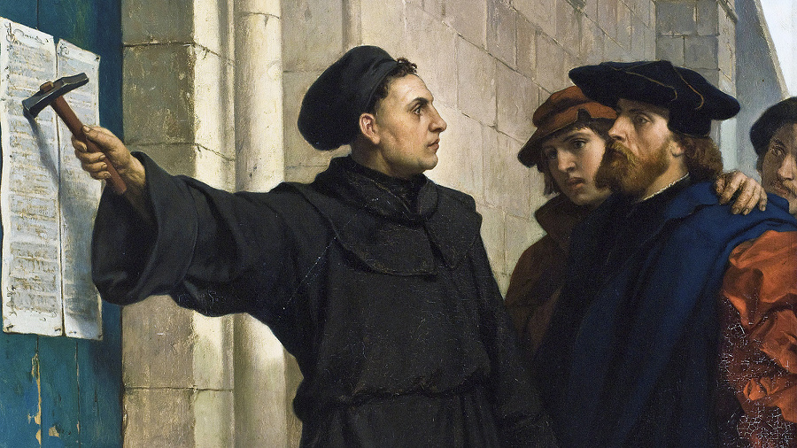 Tézy: Luther sa pôvodne