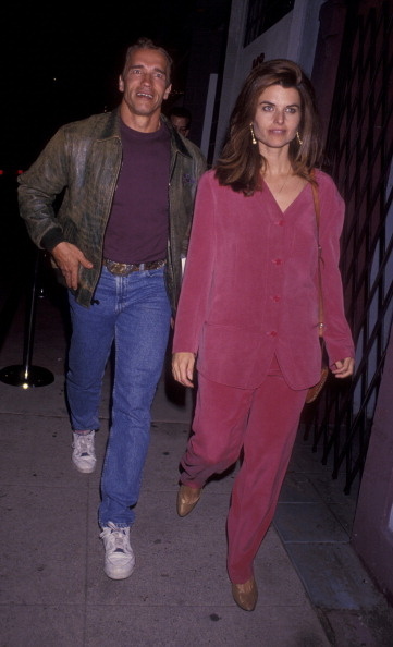 Arnold Schwarzenegger s exmanželkou