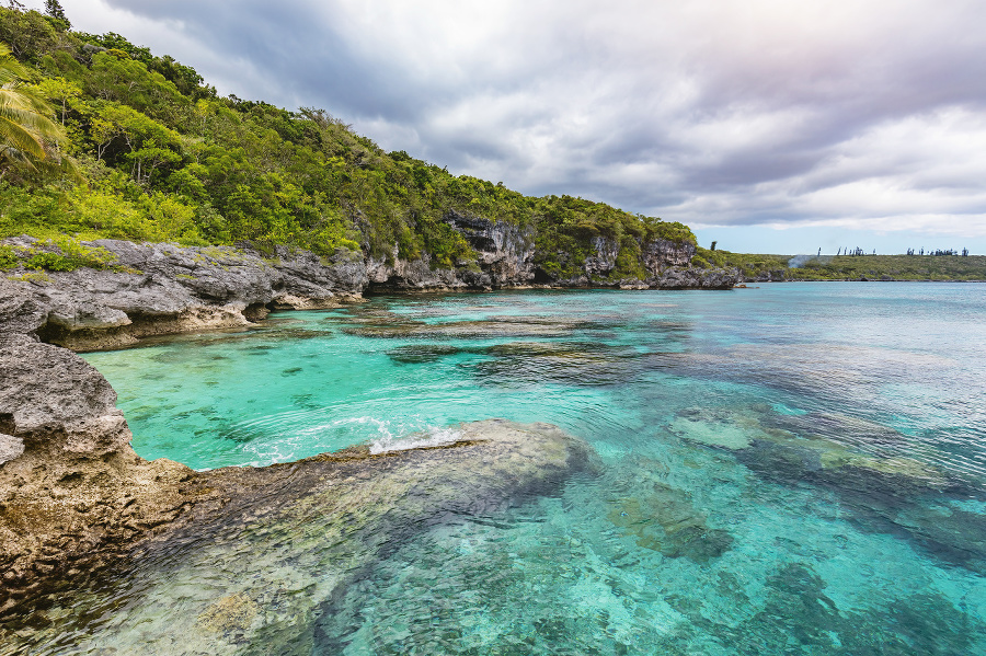 Maré Island, view over