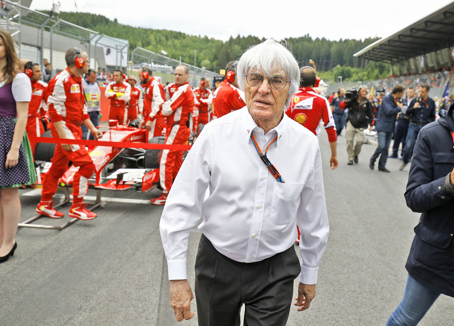 Šéf F1 Bernie (85)