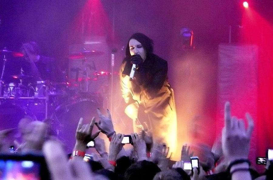 Americký spevák Marilyn Manson