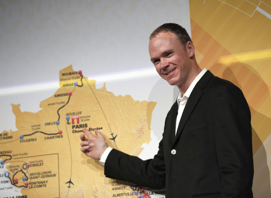 Britský cyklista Christopher Froome