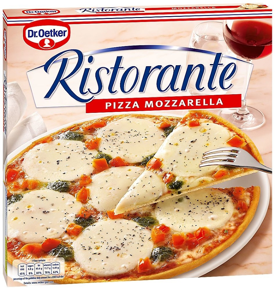 Dr. Oetker Ristorante, pizza
