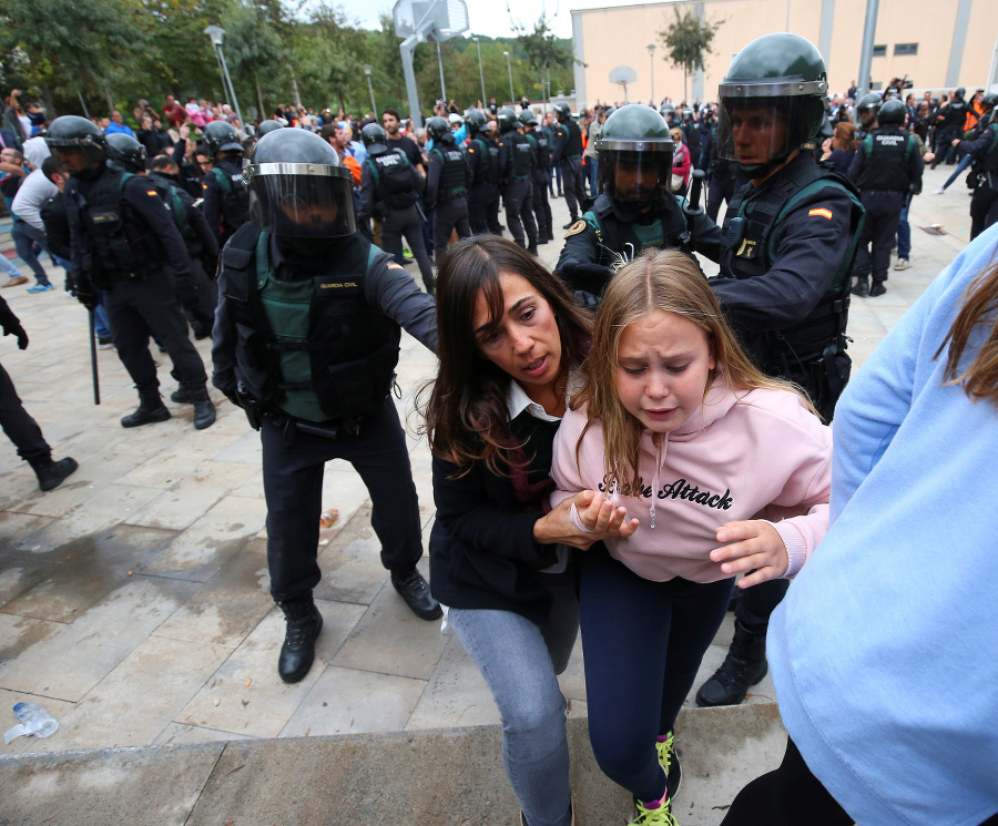 Barcelonské ulice zaplnili desiatky