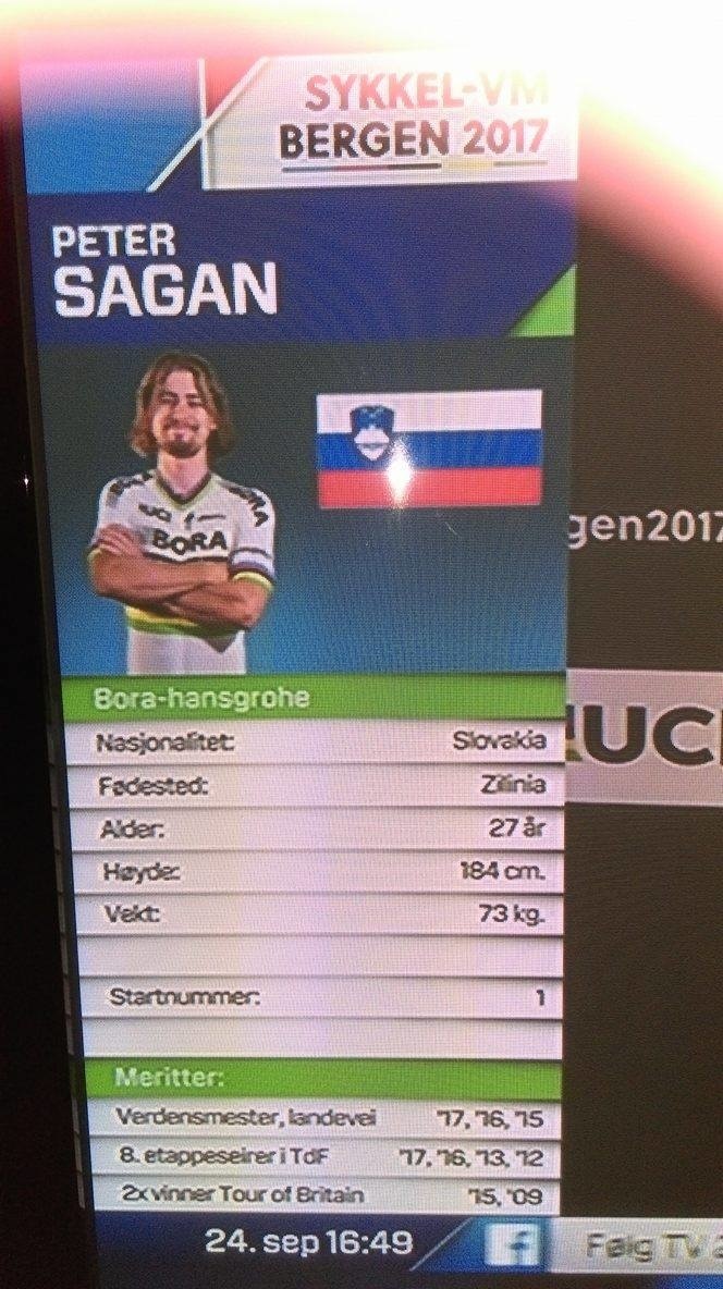 Peter Sagan je hrdým