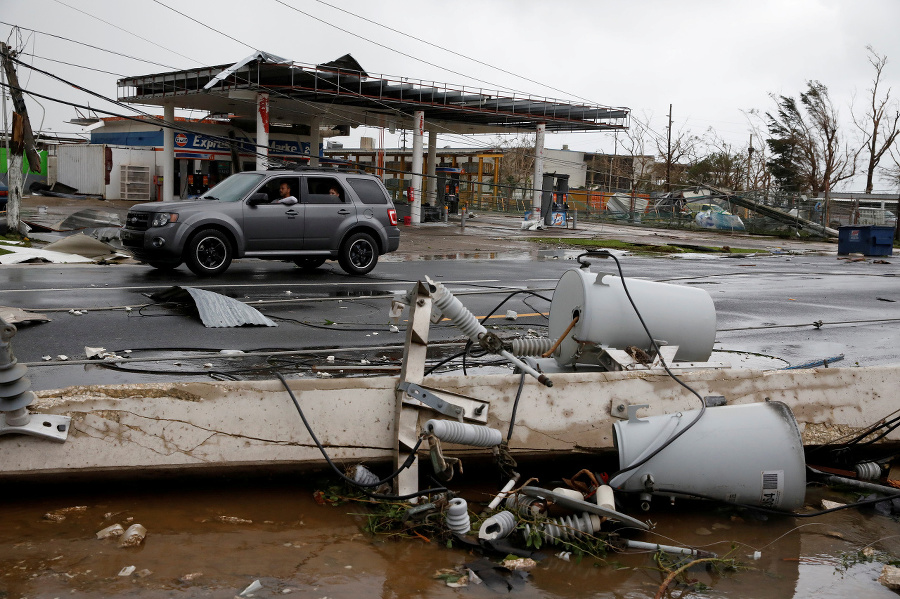 Hurikán Maria spustošil Portoriko.