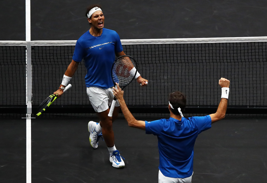 Federer s Nadalom vyhrali