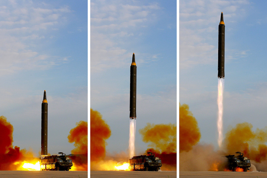 Raketové skúšky: Hwasong-12 má
