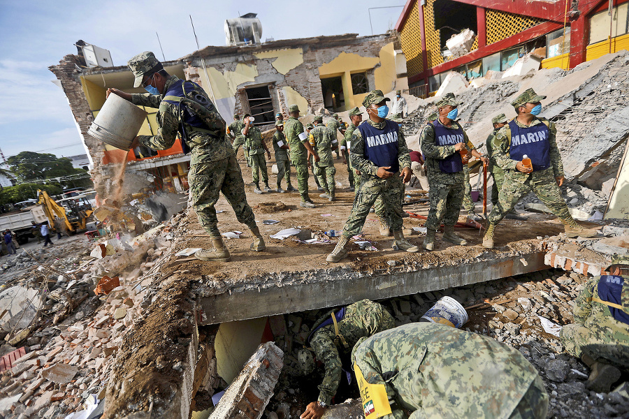 Mexiko postihlo najväčšie zemetrasenie