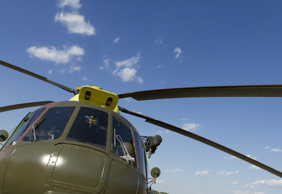 Slovakian Mil Mi-17 helicopter.