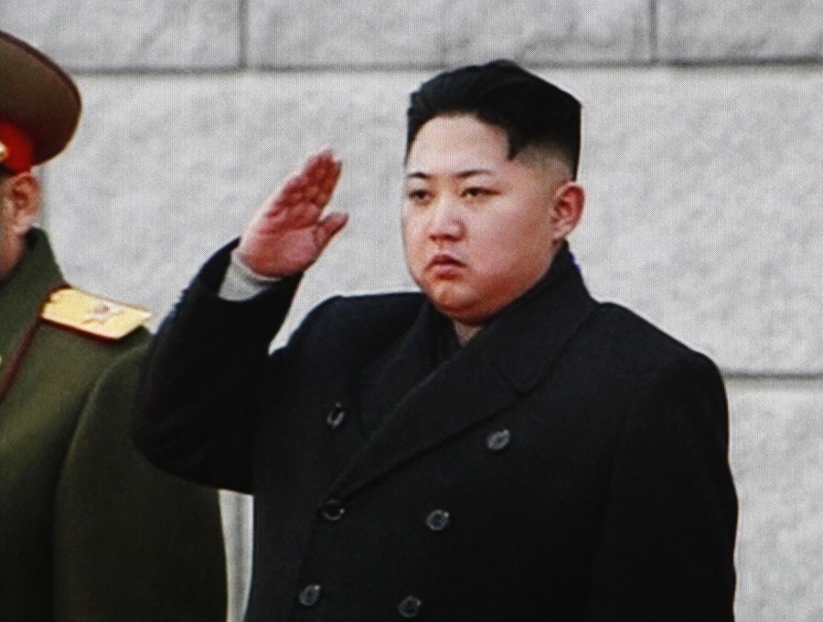 Na tvári Kim Čong-una