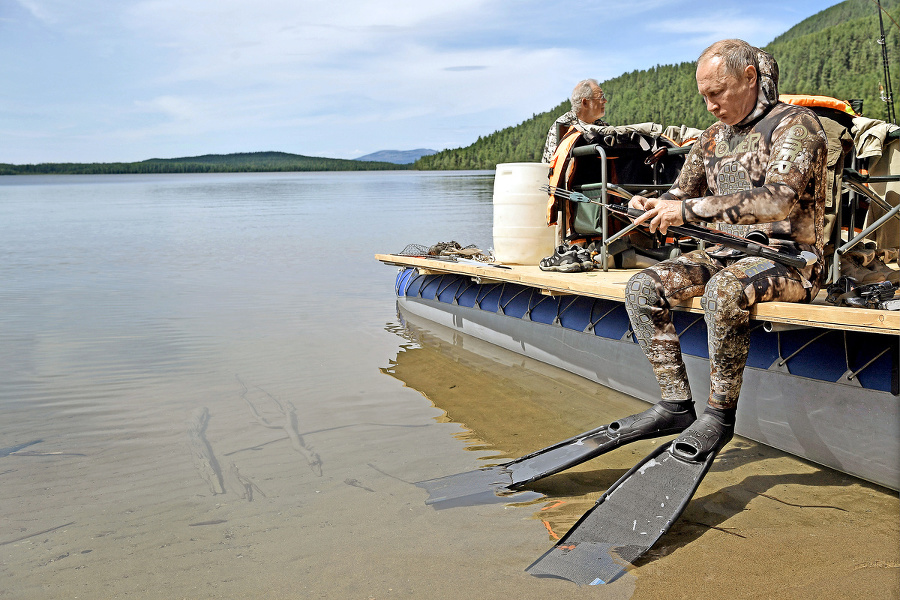 Vladimir Putin si rybolov