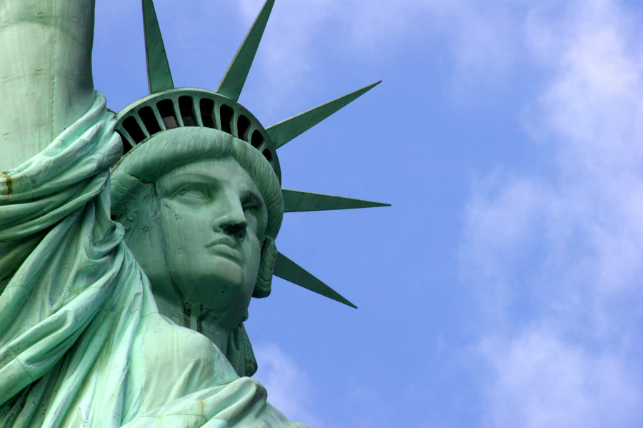 Statue of Liberty with