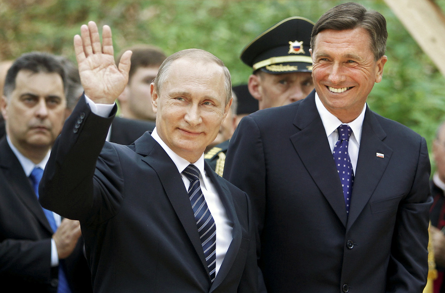 Ruský a slovinský prezident