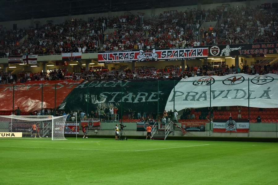 Fanúšikovia Spartaka Trnava sa