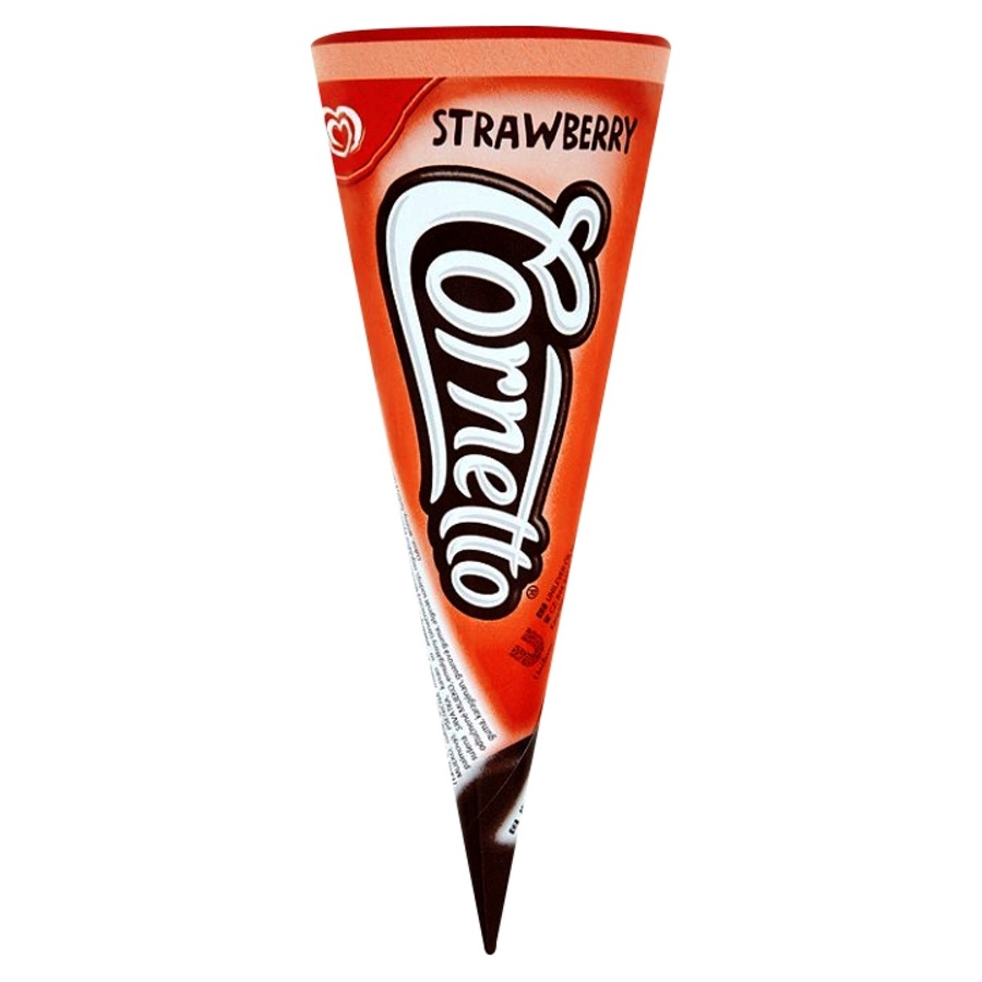 Cornetto jahoda.