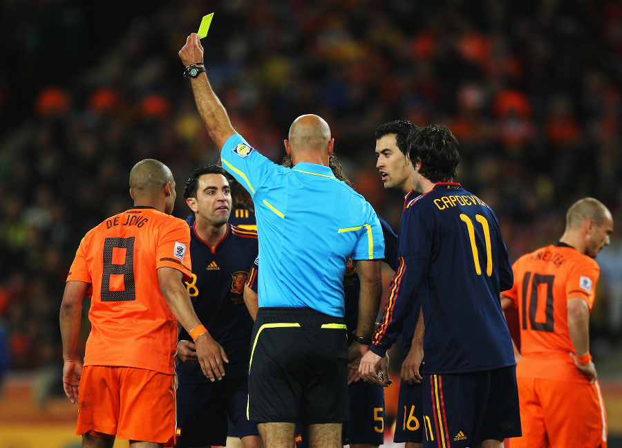 Rozhodca Howard Webb by