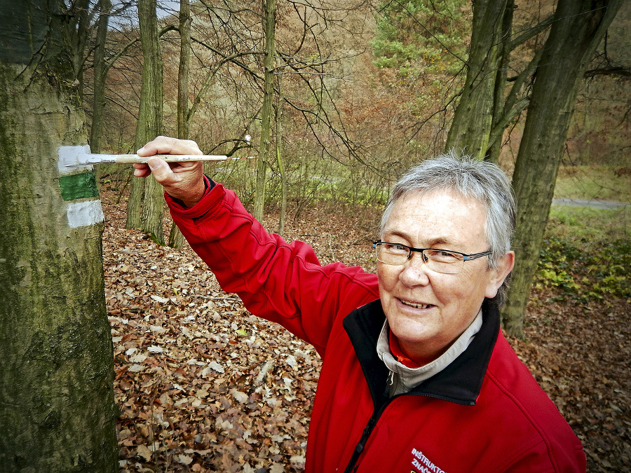 Značkárka: Eva Škutová nás