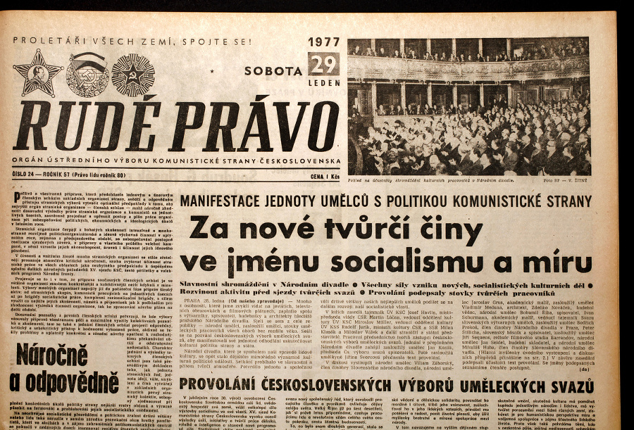 Rok 1977: Známe tváre,