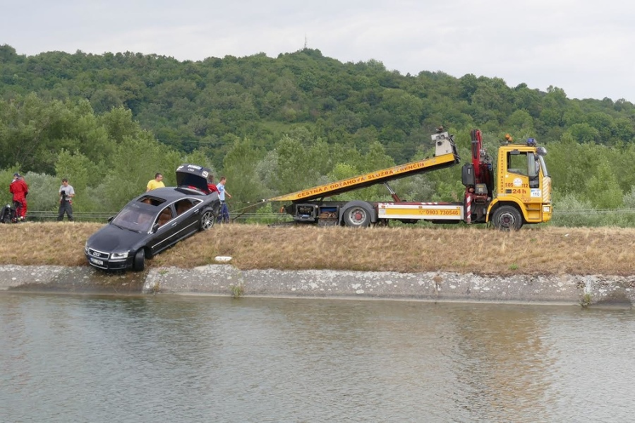 Auto, ktoré použili lúpežníci,