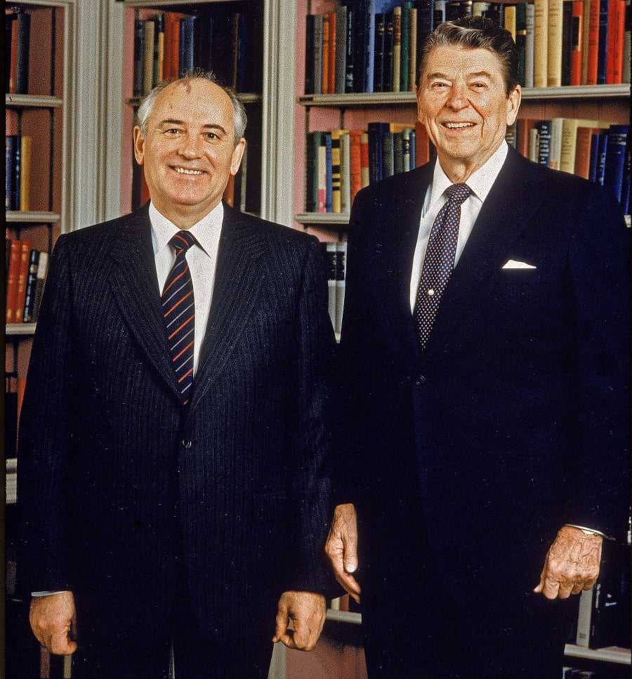 Dohoda Reagana s Gorbačovom.
