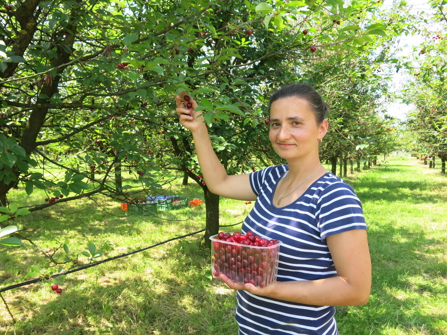 Jana (38) starostlivo vyberala