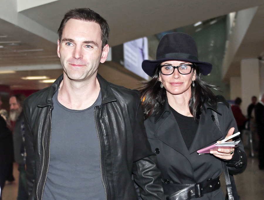 Courteney Cox a Johnny