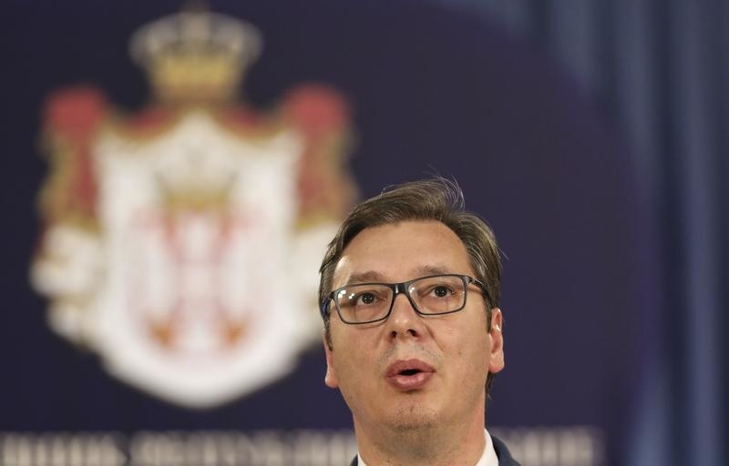 Srbský prezident Aleksandar Vučič