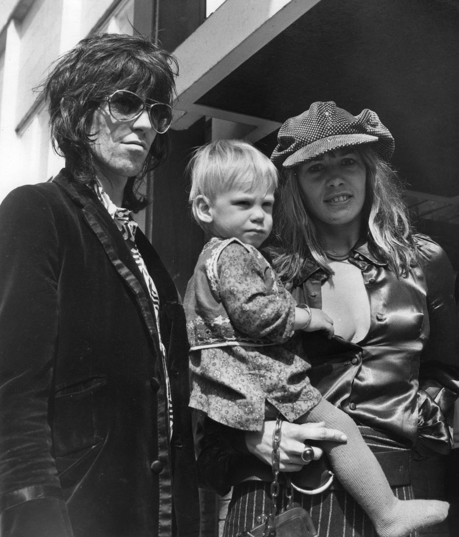 Anita Pallenberg s gitaristom