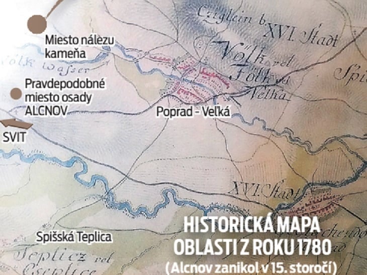 Historická mapa.