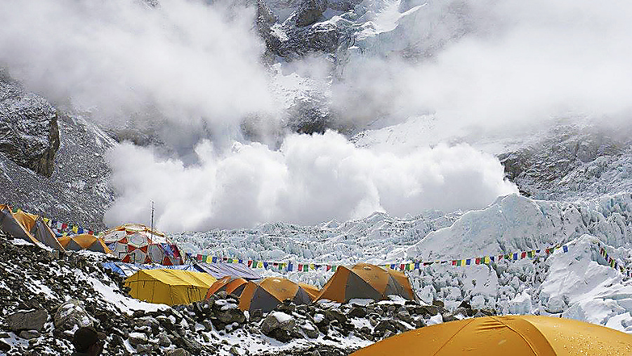 V tábore pod Everestom