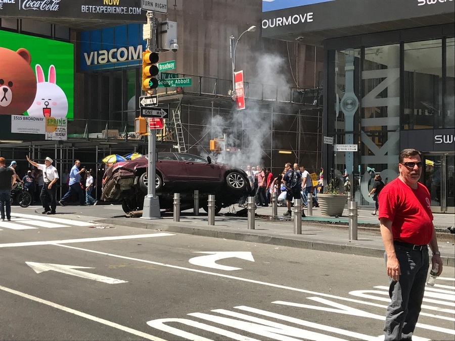 Nehoda na Times Square