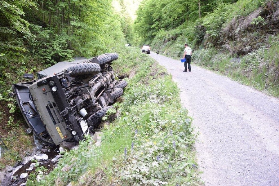 Takto skončila vojenská tatrovka