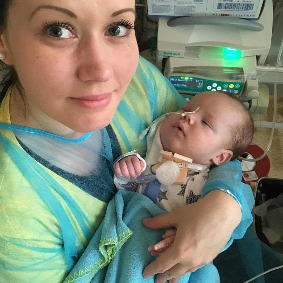 Mamička Kristína (36) je šťastná z toho, ako sa Majko zotavuje.