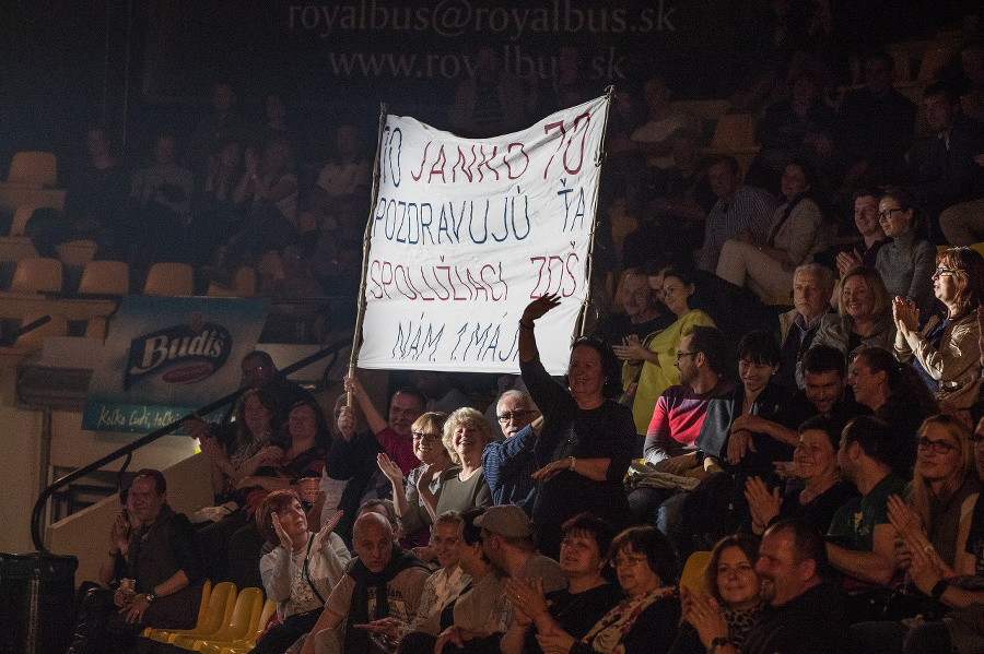 Oslava 70. narodenín Janka Lehotského.
