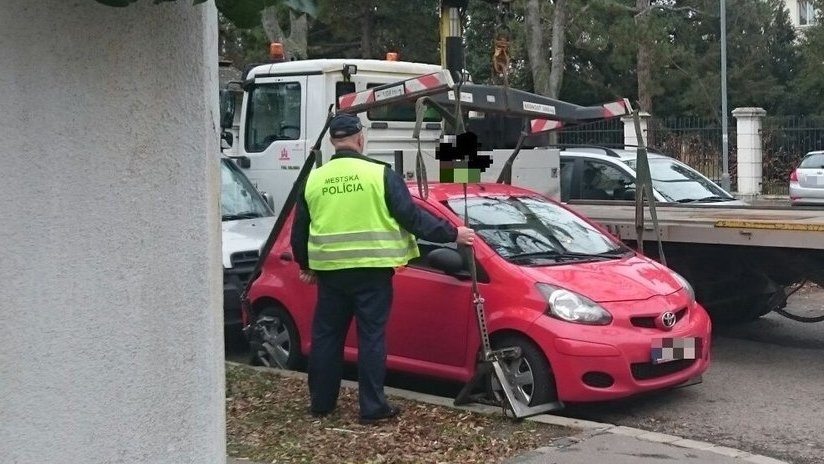 Vodiči mestskej odťahovej služby